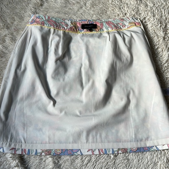 Talbots Skirt  Floral Straight  Mini Casual Preppy size 8 - Picture 10 of 16